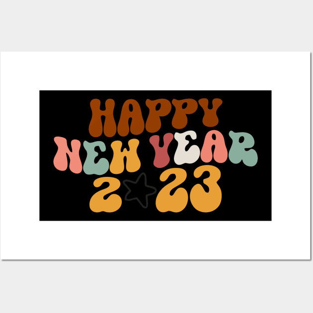 HAVE A MERRY CHRISTMAS - HAPPY NEW YEAR 2023 Wall Art by levelsart